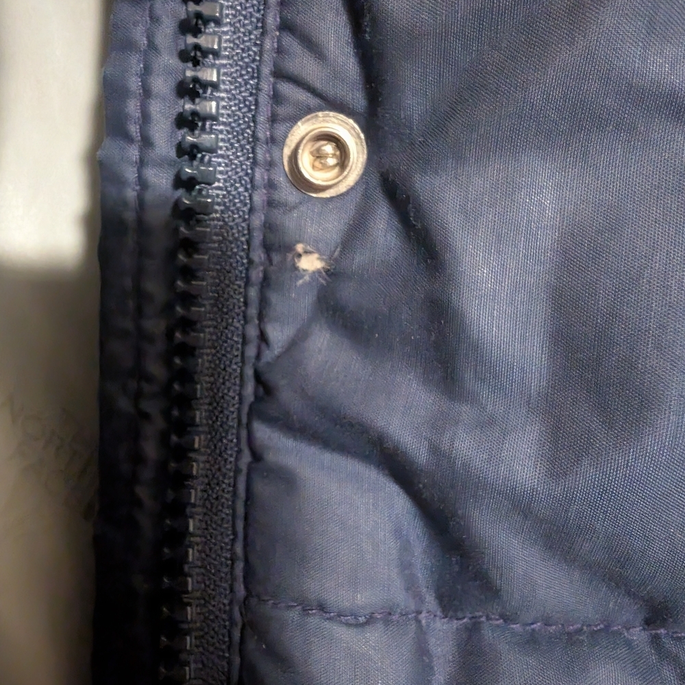 Vintage 70s The North Face Navy Puffer Size M - Picture 9 of 10
